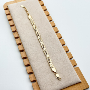 Bratara placata cu aur 18k