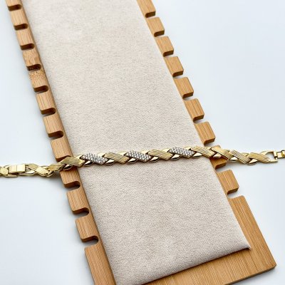 Bratara placata cu aur 18k