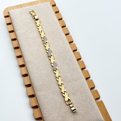Bratara placata cu aur 18k