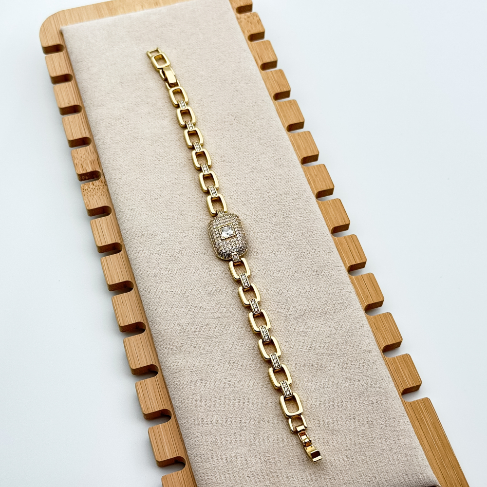 Bratara placata cu aur 18k