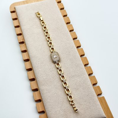 Bratara placata cu aur 18k