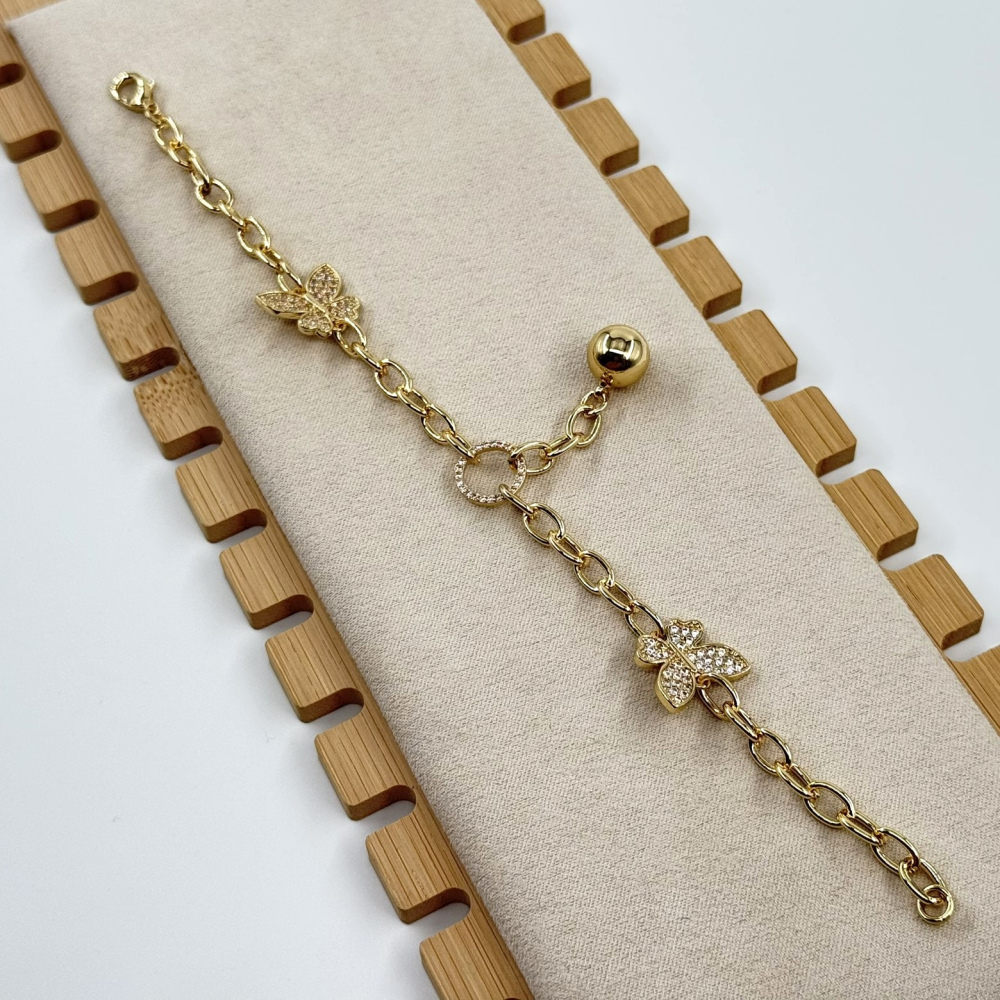 Bratara placata cu aur 18k