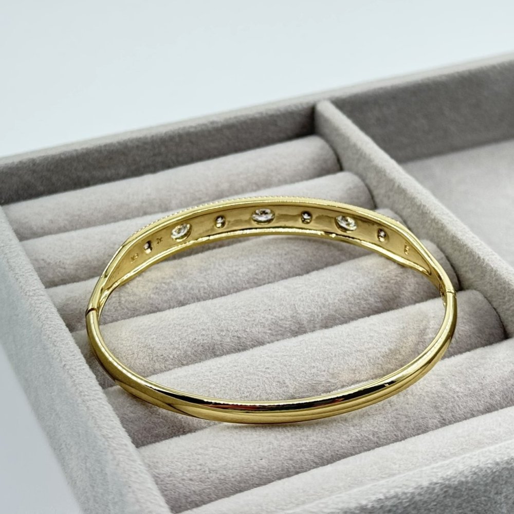 Bratara placata cu aur 18k