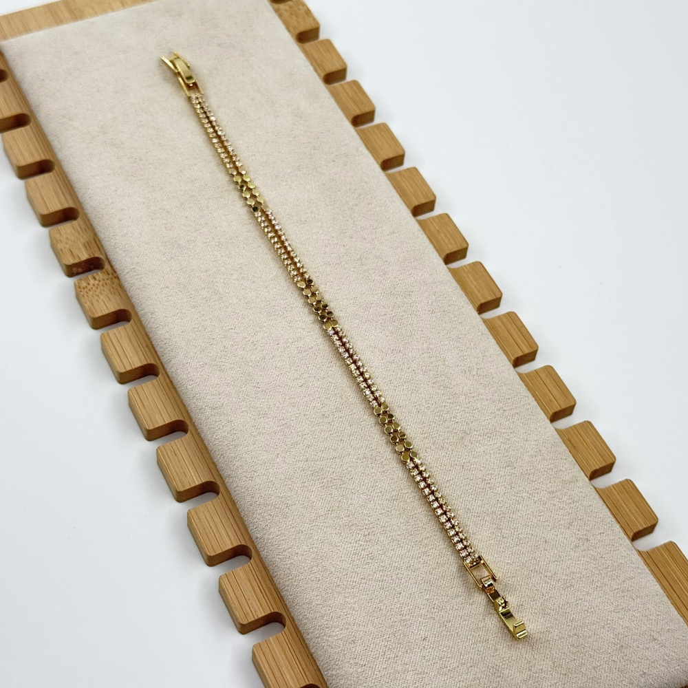 Bratara placata cu aur 18k