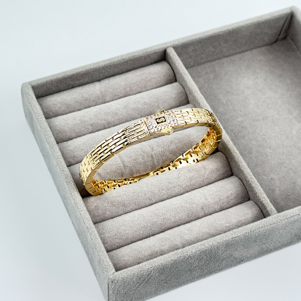 Bratara placata cu aur 18k Bratara placata cu aur 18k