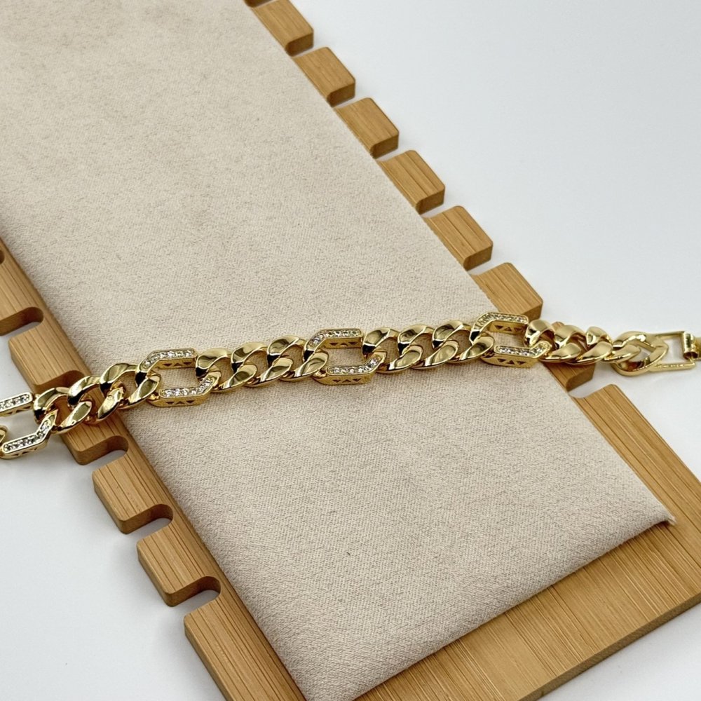 Bratara placata cu aur 18k