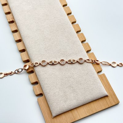 Bratara placata cu aur 18k