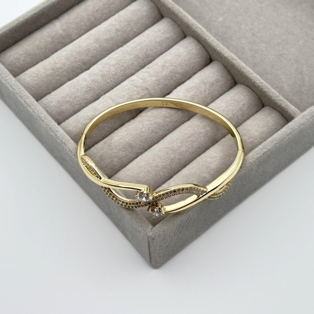 Bratara placata cu aur 18k