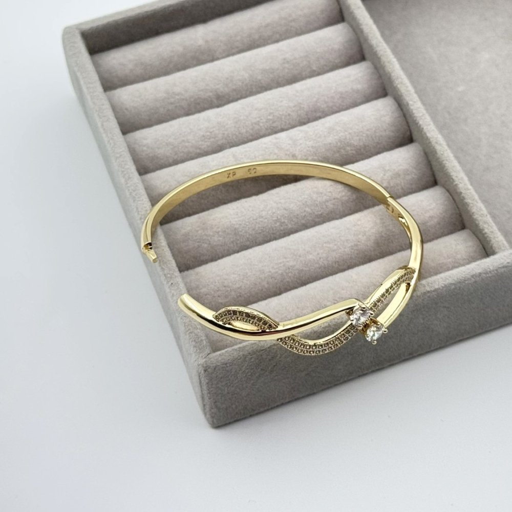 Bratara placata cu aur 18k