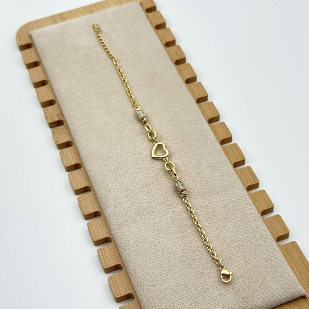 Bratara placata cu aur 18k