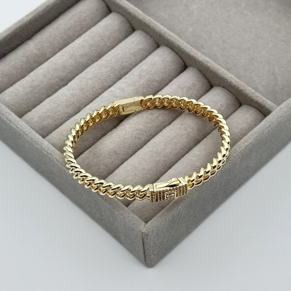 Bratara placata cu aur 18k