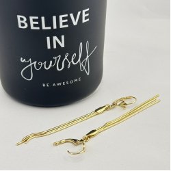 Cercei placati cu aur 18K – CRISSA