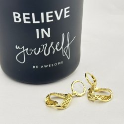 Cercei placati cu aur 18K – CRISSA