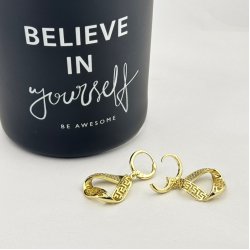 Cercei placati cu aur 18K – CRISSA