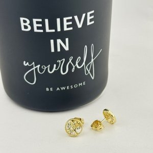 Cercei placati cu aur 18K – CRISSA