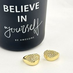 Cercei placati cu aur 18K – CRISSA