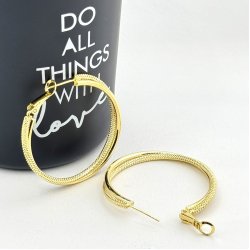 Cercei placati cu aur 18K – CRISSA Cercei placati cu aur 18K – CRISSA