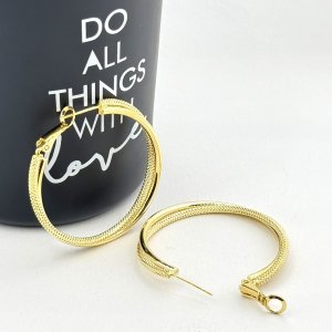 Cercei placati cu aur 18K – CRISSA Cercei placati cu aur 18K – CRISSA