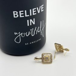 Cercei placati aur 18k