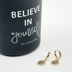 Cercei placati aur 18k