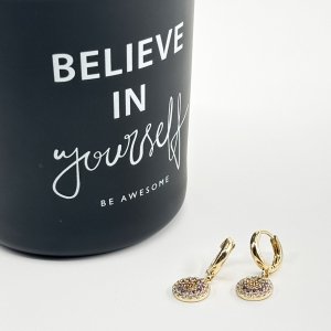Cercei placati aur 18k