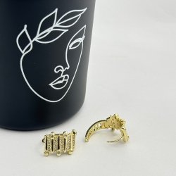 Cercei placati aur 18k