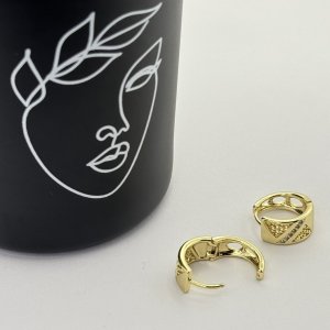 Cercei placati aur 18k