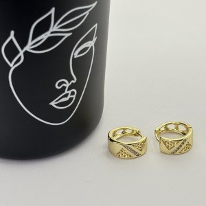Cercei placati aur 18k