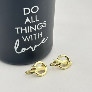 Cercei placati aur 18k 