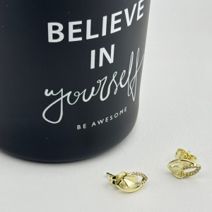 Cercei placati aur 18k