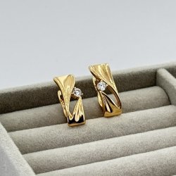 Cercei placati aur 18k