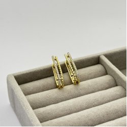 Cercei placati aur 18k