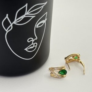 Cercei placati aur 18k