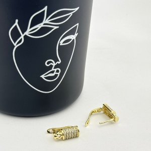 Cercei placati aur 18k