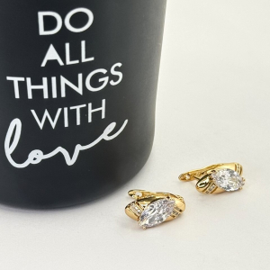 Cercei placati aur 18k