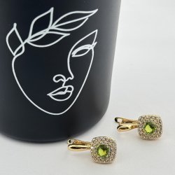 Cercei placati aur 18k