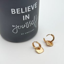 Cercei placati aur 18k Cercei placati aur 18k