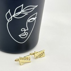 Cercei placati aur 18k