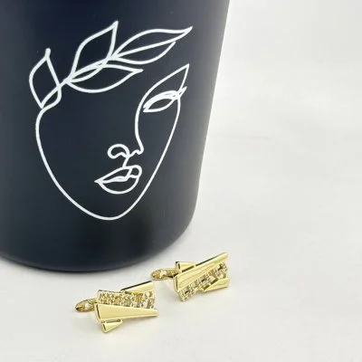 Cercei placati aur 18k