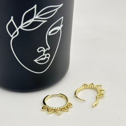 Cercei placati aur 18k Cercei placati aur 18k