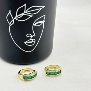 Cercei placati cu aur 18K – CRISSA