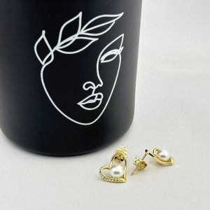 Cercei placati cu aur 18K – CRISSA