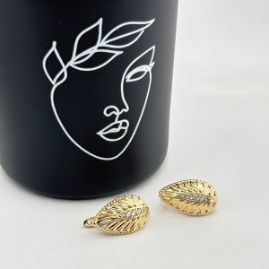 Cercei placati cu aur 18K – CRISSA