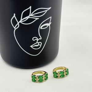 Cercei placati cu aur 18K – CRISSA