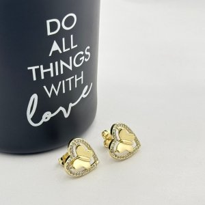 Cercei placati cu aur 18K – CRISSA