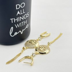 Cercei placati cu aur 18K – CRISSA Cercei placati cu aur 18K – CRISSA