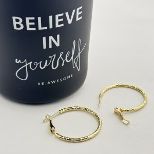 Cercei placati cu aur 18K – CRISSA