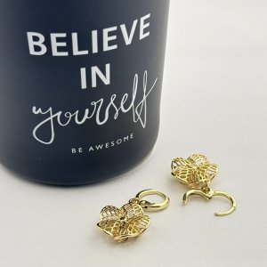 Cercei placati cu aur 18K – CRISSA