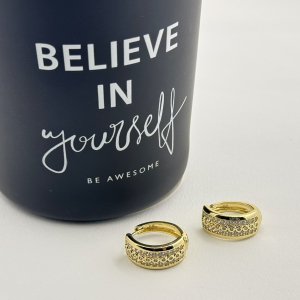 Cercei placati cu aur 18K – CRISSA