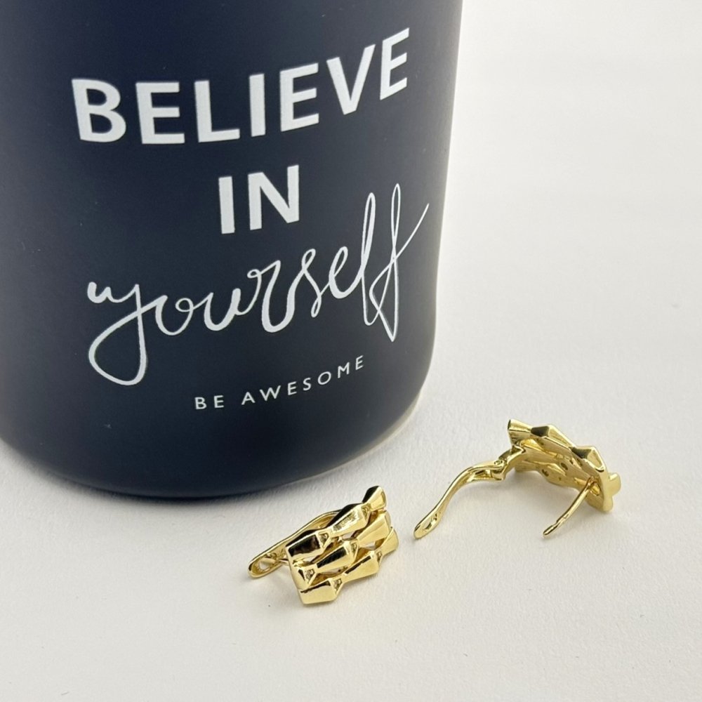 Cercei placati cu aur 18K – CRISSA